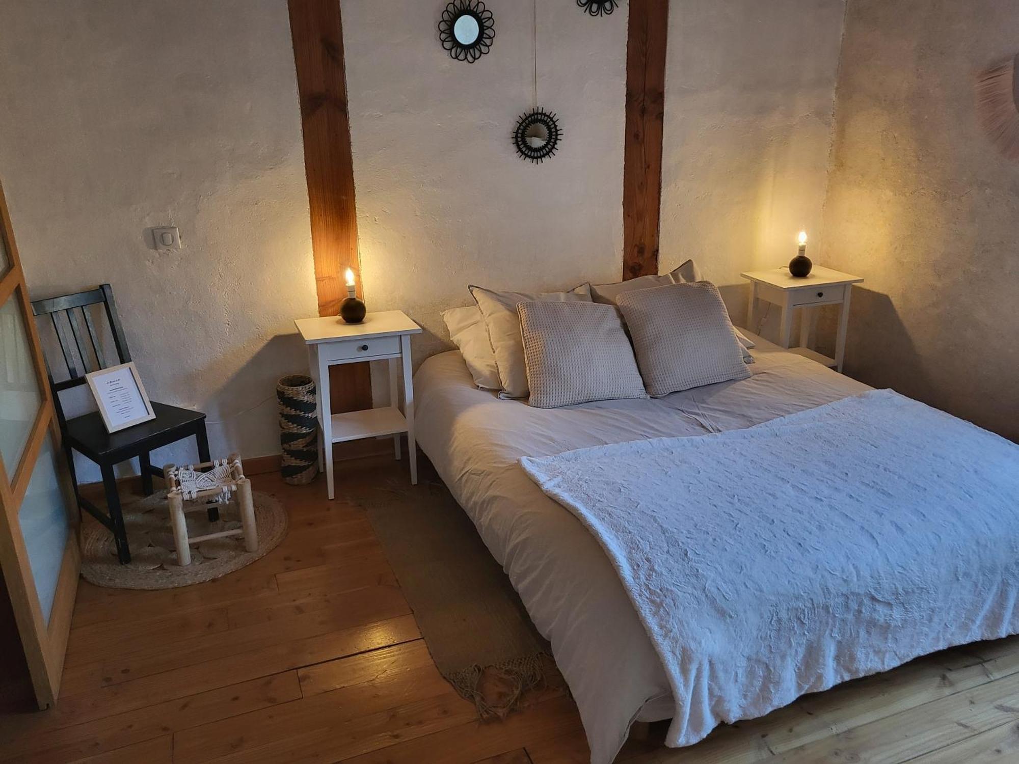 Le Grenier A Ble Hotel Satillieu Szoba fotó