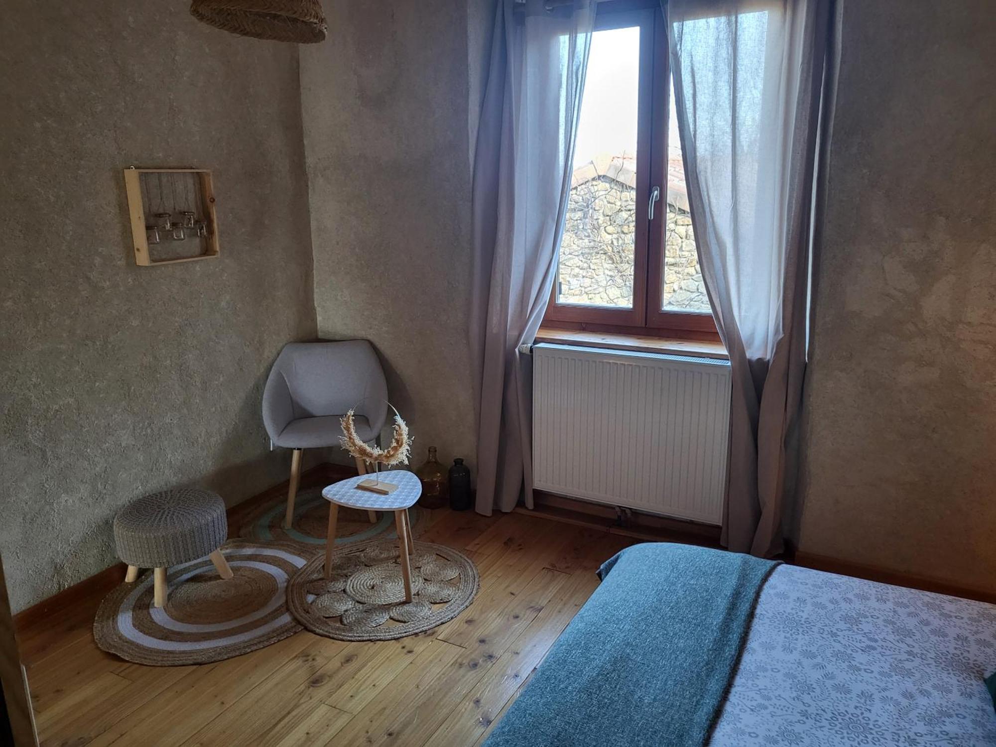 Le Grenier A Ble Hotel Satillieu Szoba fotó